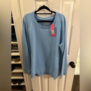 Lilly Pulitzer Luxletic NWT beach comber pullover XXL